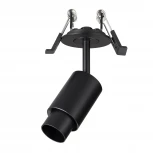 Мебельный точечный светильник ART-NEMO-BUILT-ZOOM-R38-5W Warm3000 (BK, 10-55 deg, 24V) (Arlight, IP20 Металл) 049777 (LED)