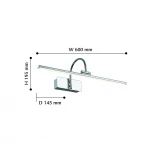 Подсветка для картин Favourite Strenuus 2431-2W (LED, 220V)