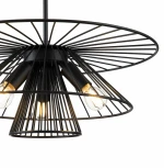 Подвесной светильник Strato V000287 (10016/3P Black) (220V, на проводе)