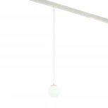 Трековый магнитный светодиодный светильник 20W 220V 3000-4000-6500K MyFar Sphere MT0223-10W3K-S-W