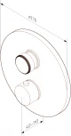 Термостат AM.PM Inspire V2.0 F50A75700 для ванны с душем