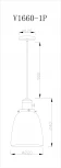 Подвесной светильник V1660-1P Suvo 1*E27*60W