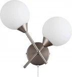Бра с выключателем Moderli Molecule V10844-2W (220V, шар)