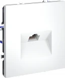 Розетка Ethernet RJ-45 (белый матовый) Voltum S70 VLS060102