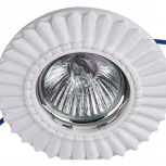 Встраиваемый точечный светильник Maytoni Gyps Classic DL281-1-01-W