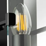 Бра Lightstar Novara 713617 (220V, хрусталь, свеча)