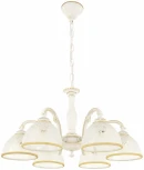 Подвесная люстра Arte Milano AM349737 349737/6 WT+G (220V, на цепи)