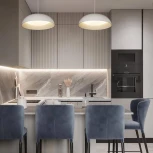 Подвесной светильник светодиодный Loft It Cappello 10229P White (220V, на тросе, круглые)