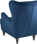 Кресло Stool Group Скотт велюр тёмно-синий УТ000036308