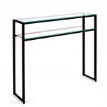 Консольный стол AllConsoles 1042-CB clear черный муар