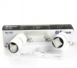 Спот настенно-потолочный Feron ML1862 ZEN 48644 GU10, белый, хром (220V)
