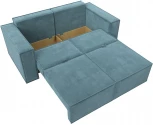 Диван прямой Куба мини (Бирюзовый/Велюр) Лига Диванов арт.121872