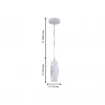 Подвесной светильник Favourite Rosette 2016-1P