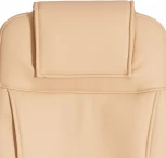 Кресло BERGAMO хром (22) кож/зам, бежевый, 36-34 Tetchair 19366