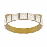 Потолочный светильник круглый Arte Milano Venezia 310183/D400 GD (регулировка яркости, LED, 220V, пульт управления, кольцо)