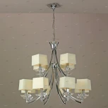 Подвесная большая люстра Mantra Akira 0942 (220V, на цепи)