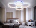 Потолочная люстра RGB Ambrella Original FA9524 (LED, 220V, пульт управления, кольцо)