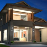 Настенный уличный светильник Eurofase QN-KABO-S-BK (LED, 220V)