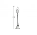 Наземный фонарь Oasis Light 84807 Gb