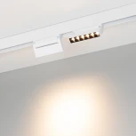 Трековый светильник магнитный светодиодный MAG-ORIENT-LASER-FOLD-S195-6W Warm3000 (WH, 30 deg, 48V) (Arlight, IP20 Металл) 035862