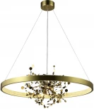Подвесная люстра Crystal Lux Garden SPLED+4 D800 GOLD