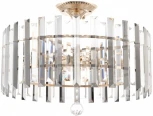 Потолочная люстра хрустальная на штанге Arte Milano Sorrento-1409 371409/6/100/470 GD (220V)