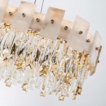 Подвесная люстра светодиодная с регулировкой цветовой температуры Modelux MODELUX ML.6980.900P GD