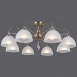 Потолочная люстра на штанге ILLUMICO IL0623-8CSQ-24 AB CAPELLA