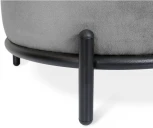 Банкетка SHT-B6 угольно-серый/черный муар Sheffilton 3246784202