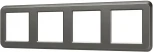 Рамка пластиковая FRM-VERSA-PL-4-GR (Arlight) 045189