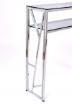 Консольный стол AllConsoles 1094-CS grey серебряный