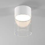 Светильник потолочный светодиодный Elektrostandard Lumen 25047/LED 10W 4000К белый/прозрачный (220V, круглые)