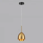 Подвесной светильник Lumion Avrora 8001/1A черный/античное золото металл/металл Е14 40W 220V (на проводе)