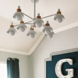 Люстра на штанге Fanta A 8 Lights White ImperiumLoft Fanta_A01 (193151-26) (220V)