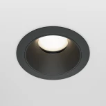 Встраиваемый светильник Share GU10 1x10Вт Maytoni Technical DL051-U-1B (220V, круглые)