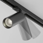 Трековый светильник Focus Led Unity 4000K 12Вт 50° (однофазный) Maytoni Technical TR021-1-12B4K-W-B (220V, круглые)