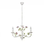 Подвесная люстра Vitaluce V1184/3 (220V, на цепи, свеча, цветы, листья)