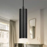 Подвесной светильник ЭРА PL20 BK (220V, на проводе)