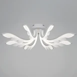 Потолочная люстра светодиодная с пультом и ночным режимом Reluce 14390-0.3-08S white (Умный дом) (220V)