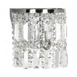 Настенный светильник Arti Lampadari Sara E 2.10.501 S (220V, хрусталь, подвески)