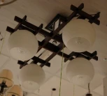 Потолочная люстра Citilux Нарита CL114141 (220V, дуб, венге)