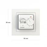 Терморегулятор terneo mex unic, белый