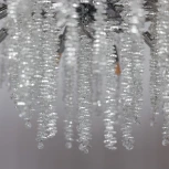 Подвесная люстра MW-Light Лайма 467013510 (220V, хрусталь, на тросе, ветки)