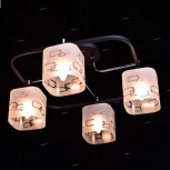 Потолочная люстра DeMarkt Тетро 673010604