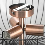 Потолочная люстра Lussole Loft Brooks LSP-8250 (220V, круглые, клетка, IP21)