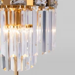 Торшер Elegante 01137/3 Eurosvet (220V, хрусталь, круглые)