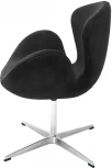 Кресло SWAN CHAIR графит, искусственная замша Bradex Home FR 0650