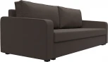 Диван прямой Лига-009 (Коричневый/Рогожка) Лига Диванов арт.124152