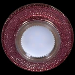 Встраиваемый точечный светильник Reluce 14350-9.0-001LD MR16+LED3W PK (220V, круглые)