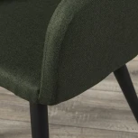 Стул R-Home Oscar тёмно-зеленый/черный